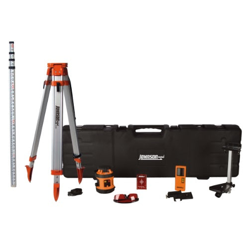 Johnson Level 99-026K - Self-Leveling Rotary Laser System - Titan Tools Direct