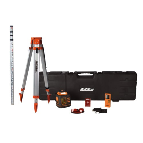 Johnson Level 99-027K - Self-Leveling Rotary Laser System - Titan Tools Direct