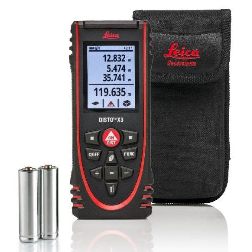 Leica Disto X3 Laser Distance Meter - 850834 - Titan Tools Direct
