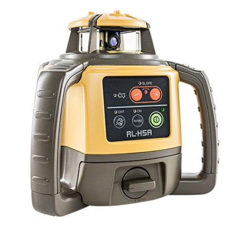 Topcon RL-H5A DB Alkaline Horizontal Laser Level with LS-80X Receiver - 1021200-50