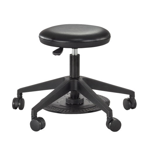 Safco Foot Pedal Lab Stool - 3437BL - Titan Tools Direct