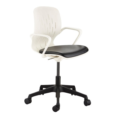 Safco Shell Desk Chair - White - 7013WH