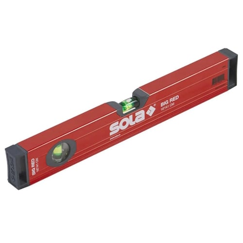 Sola 16" Big Red Aluminum Box Beam Level - LSB16