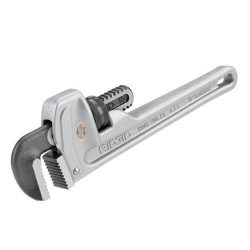 Ridgid 810 10" Aluminum Straight Pipe Wrench - 632-31090