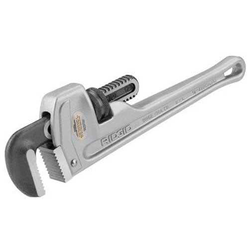 Ridgid 812 12" Aluminum Straight Pipe Wrench - 632-47057
