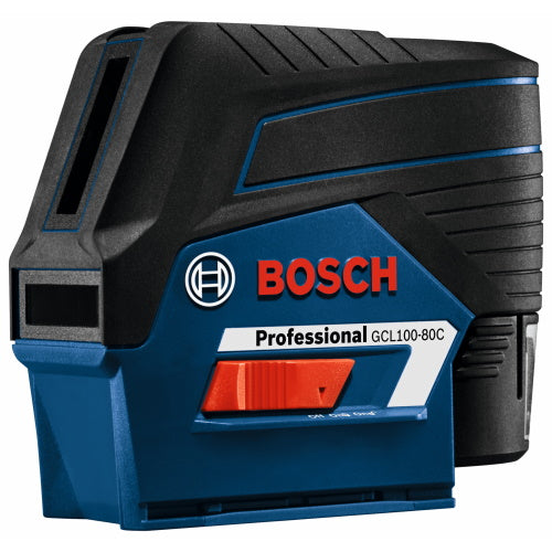  Bosch 12V Max Connected Cross-Line Laser with Plumb Points - GCL100-80C - Titan Tools Direct