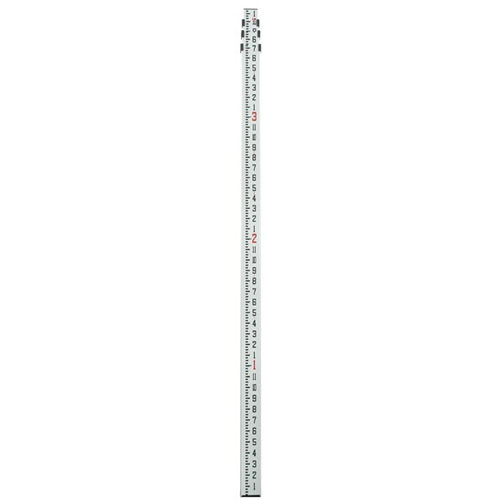 Seco - 13 ft 4-Piece Aluminum Leveling Rod - Feet and Inches (7321-40)