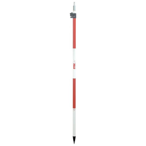  Seco 2.60 m Aluminum TLV Pole - Red and White - 5527-15 - Titan Tools Direct
