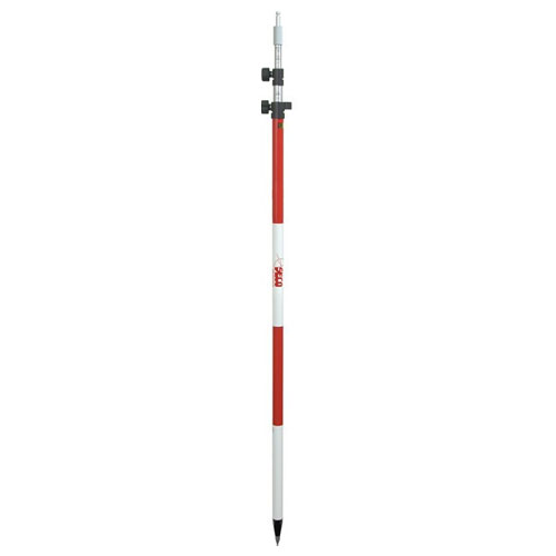  Seco 3.60 m Aluminum TLV Pole - Red and White - 5527-20 - Titan Tools Direct