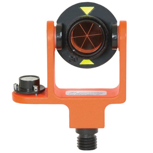 Seco 25 mm Mini Prism System with Side Vial - Flo Orange - 6200-11-FOR