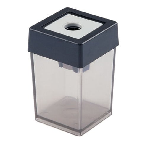 Dahle Plastic Wedge Canister Handheld Pencil Sharpener (Pack of 10) - 53461 - Titan Tools Direct