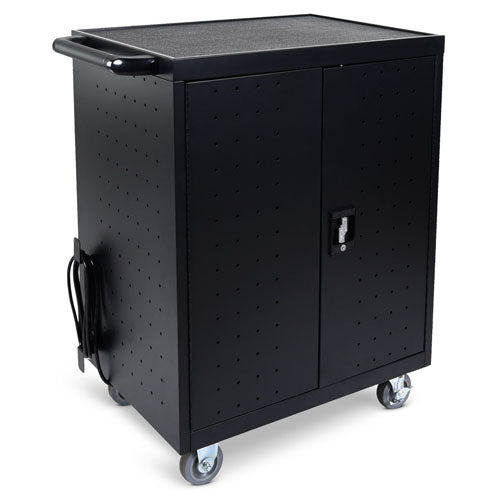 Luxor 32 Laptop/Chromebook Charging Cart with Timer - LLTP32-B - Titan Tools Direct