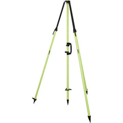 Seco Fixed-Height GPS Antenna Tripod with 2 m Center Staff - Flo Yellow - 5115-00-FLY