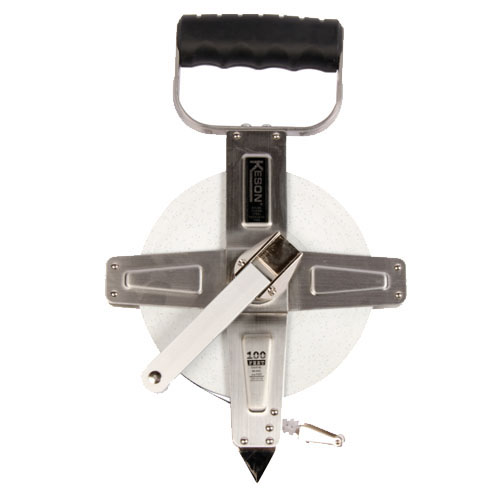 Keson SNR Series 100 M Steel Blade Measuring Tape with Ring End - Metric - SNR100M