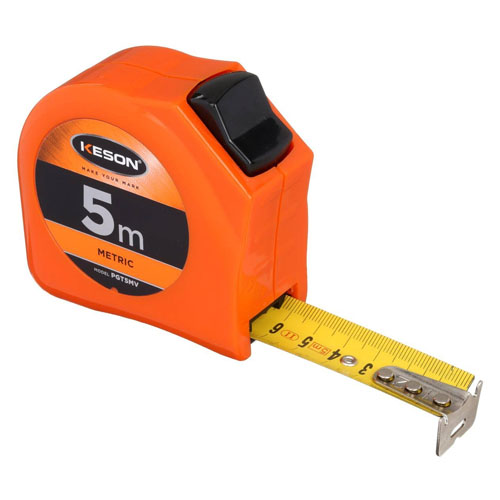 Keson Toggle Series 5m Short Tape Measure - Metric - PGT5MV - Titan Tools Direct