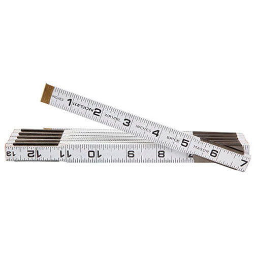 Keson Brick Mason Wood Ruler - WR18BL