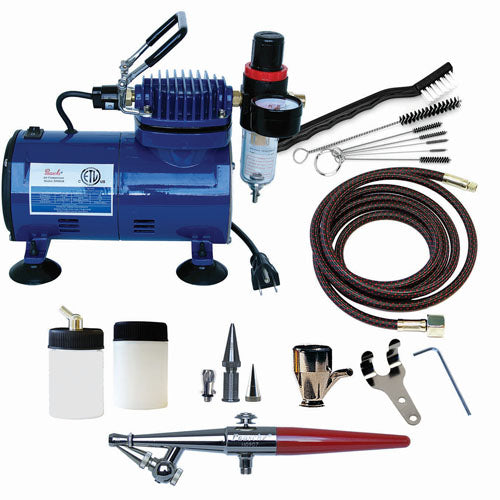 Paasche AirBrush H Series Compressor and Airbrush Kit - H-100D - Titan Tools Direct