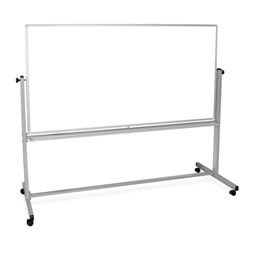 Luxor 72"W x 40"H Double-Sided Magnetic Whiteboard - MB7240WW