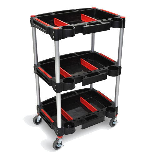  Luxor Mechanic's Three-Shelf Cart - MC-3 - Titan Tools Direct