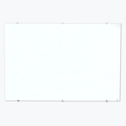 Luxor 60"W x 40"H Magnetic Wall-Mounted Glass Board - WGB6040M