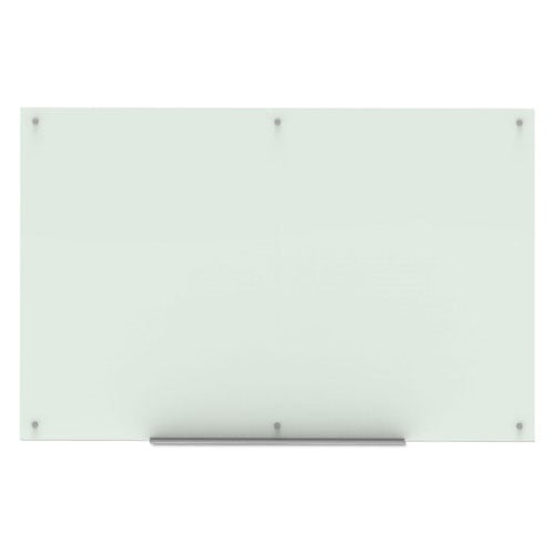 Luxor 72"W x 48"H Magnetic Wall-Mounted Glass Board - WGB7248M