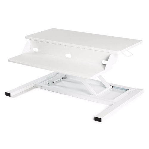 Luxor Level Up Pro 32" Standing Desk Converter - White - CVTR PRO-WH - Titan Tools Direct