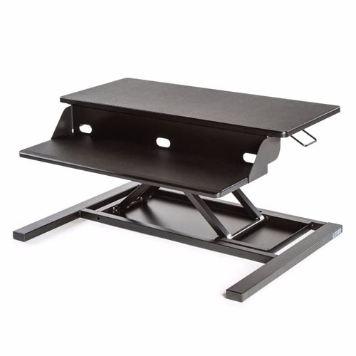 Luxor Level Up Pro 32" Standing Desk Converter - Black - CVTR PRO-BK - Titan Tools Direct