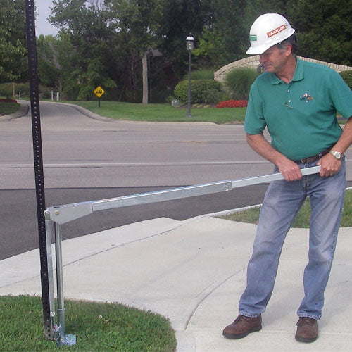  JackJaw 511 Square Sign Post Super Puller 3 1/4" - 3 1/2" - JJ0511 - Titan Tools Direct