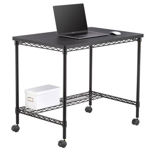 Safco Mobile Wire Desk - 5203BL