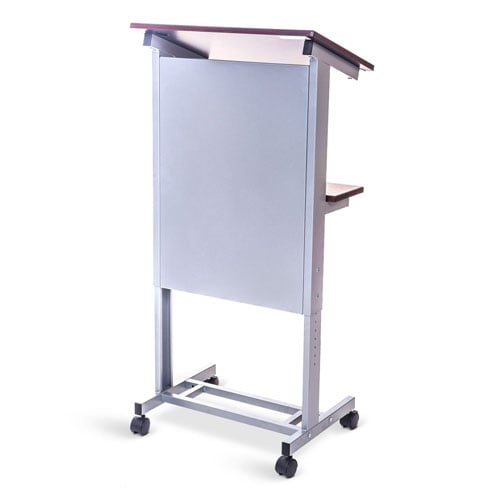 Luxor Rolling Adjustable-Height Podium - LX-ADJ-DW - Titan Tools Direct