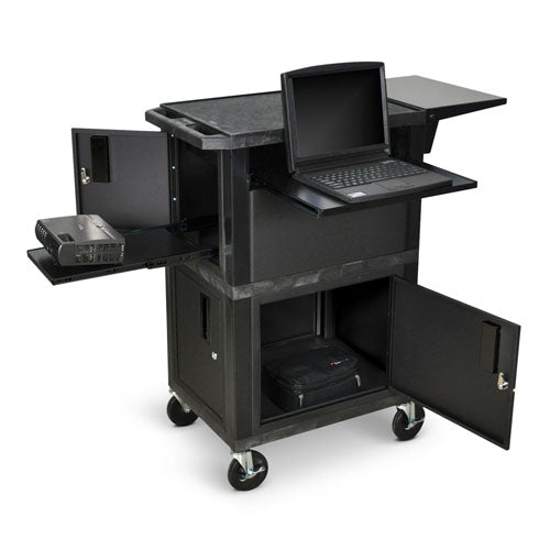 Luxor 41" Ultimate Presentation Station with Cabinets - WTPSCE