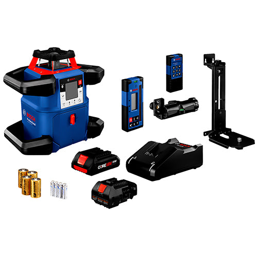 Bosch 18V REVOLVE4000 Connected Self-Leveling Horizontal and Vertical Rotary Laser - GRL4000-80CHV