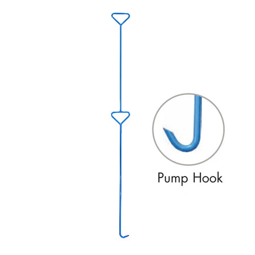  T&T Tools 72" Pump Hook - PFO72P - Titan Tools Direct