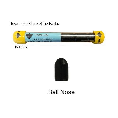 T&T Tools 3/8" Probe Replacement Ball Nose Tips - 9 Pack - TPTB9