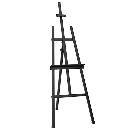 Studio Designs Metal Museum Tripod Easel For Art Or Display - Matte Black - 13149 - Titan Tools Direct
