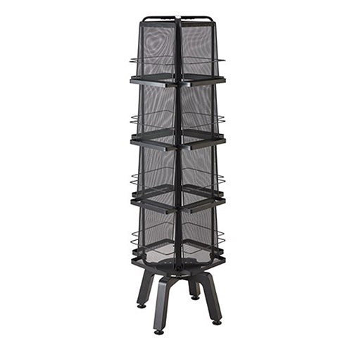 Safco Onyx Rotating Magazine Rack - 16 Pockets - 5580BL - Titan Tools Direct