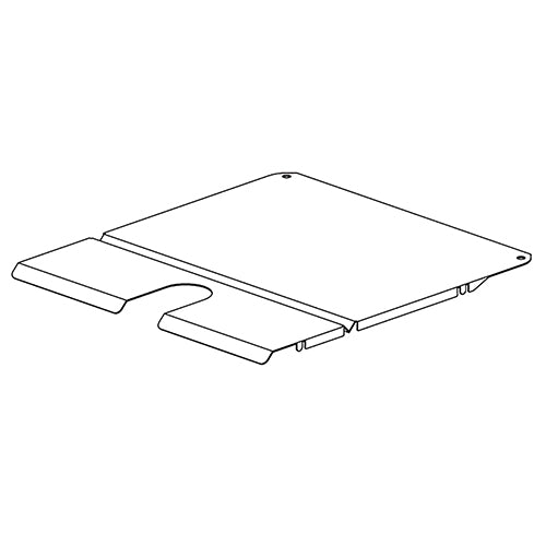 Safco Shelves for Open Back Sorter; 12"W x 14"D; Package of 6 - 1214P06