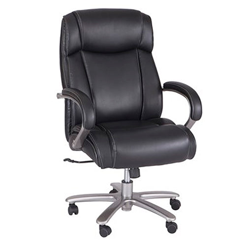 Safco Big & Tall High-Back Chairs, 500 lb. Capacity, Black - 3502BL