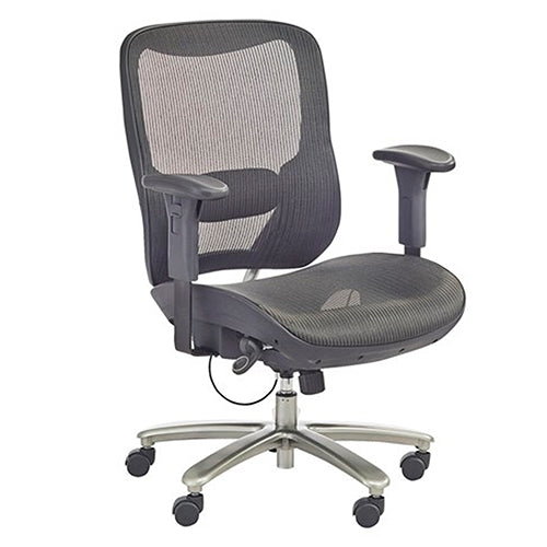 Safco Big & Tall All-Mesh Chair, Black - 3505BL - Titan Tools Direct