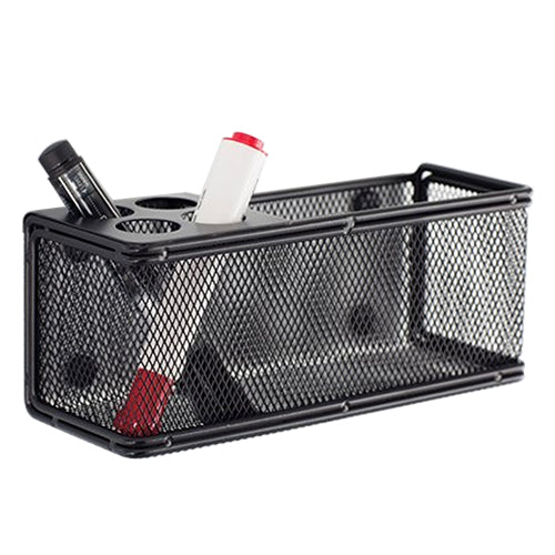 Safco Onyx Mesh Marker Organizer with Basket, Black - 3612BL - Titan Tools Direct