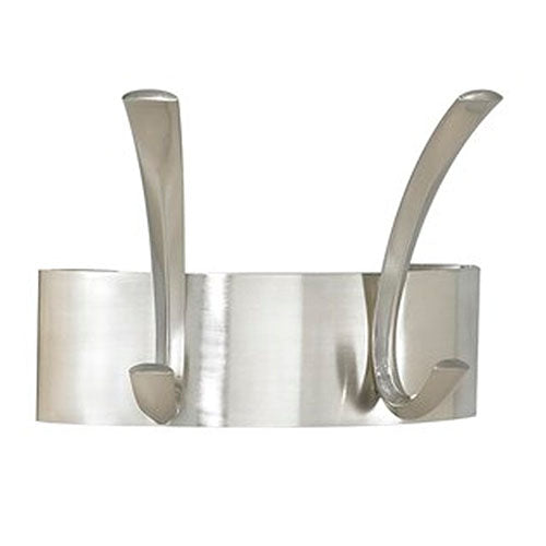  Safco Metal Coat Rack - 2 Hook (Qty. 6), Silver - 4203SL - Titan Tools Direct