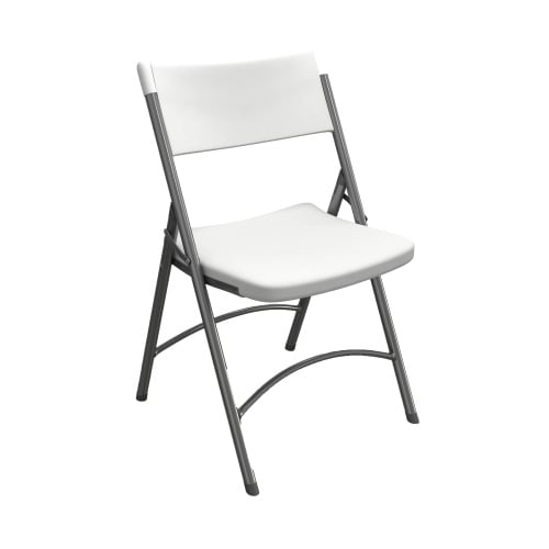 Safco Event Folding Chair 5000 Series, 18 1/2"W x 21 1/2"D x 33 1/4"H, Seat 18"H - 4 Pack - 5000FCWTDG