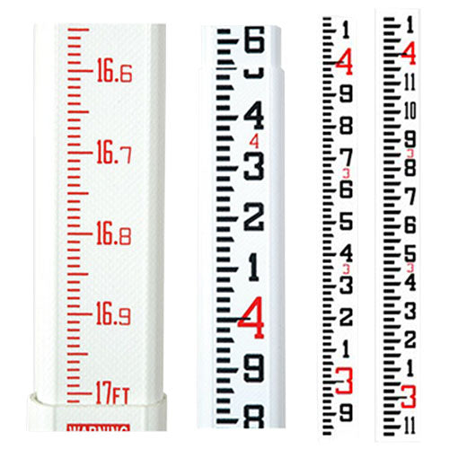 Futtura Grade Rods 16 ft. Fiberglass, 5 Section Rod - ft/10ths/100ths - 06-916A