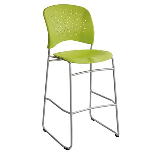 Safco Reve Bistro-Height Chair Round Back - Green - 6806GN
