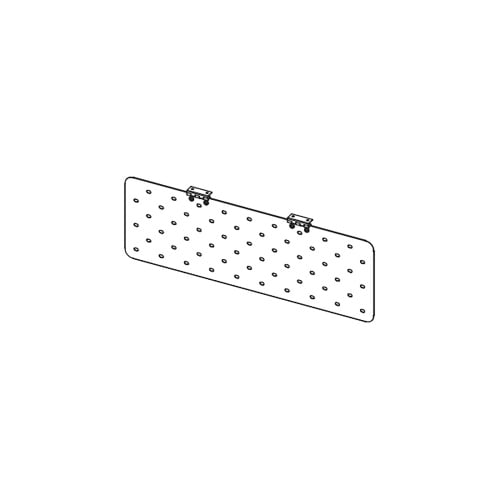 Safco Cohere 66"W X 12"H Steel Modesty Panel, For 72"W Fixed or Pin Height Adjustable Tables - HSMOD72 - Titan Tools Direct