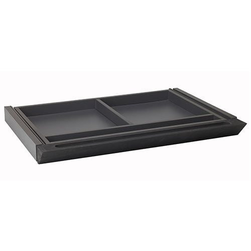 Safco Aberdeen 25"W x 18"D x 2"H Center Drawer - ACDBLK - Titan Tools Direct