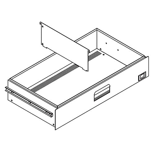 Safco ARC Rotary Inserts & Partitions for 6"H Rollout Drawer - ARC15P
