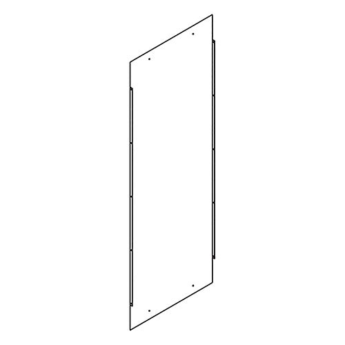 Safco ARC Rotary Center Panel, 4-Tier Letter - ARC2450CP