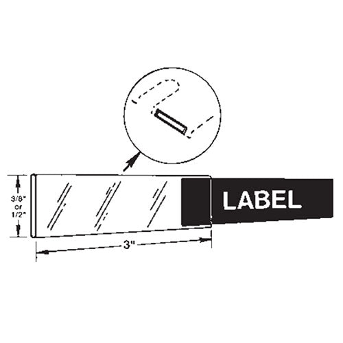 Safco Velcro Label Holders, Pkg of 20 - 922VEL - Titan Tools Direct