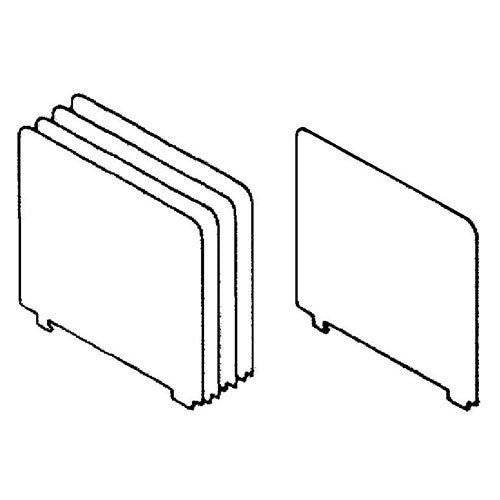 Safco 13 1/2"D x 9"H Dividers, Pkg of 10 - D09GS10 - Titan Tools Direct